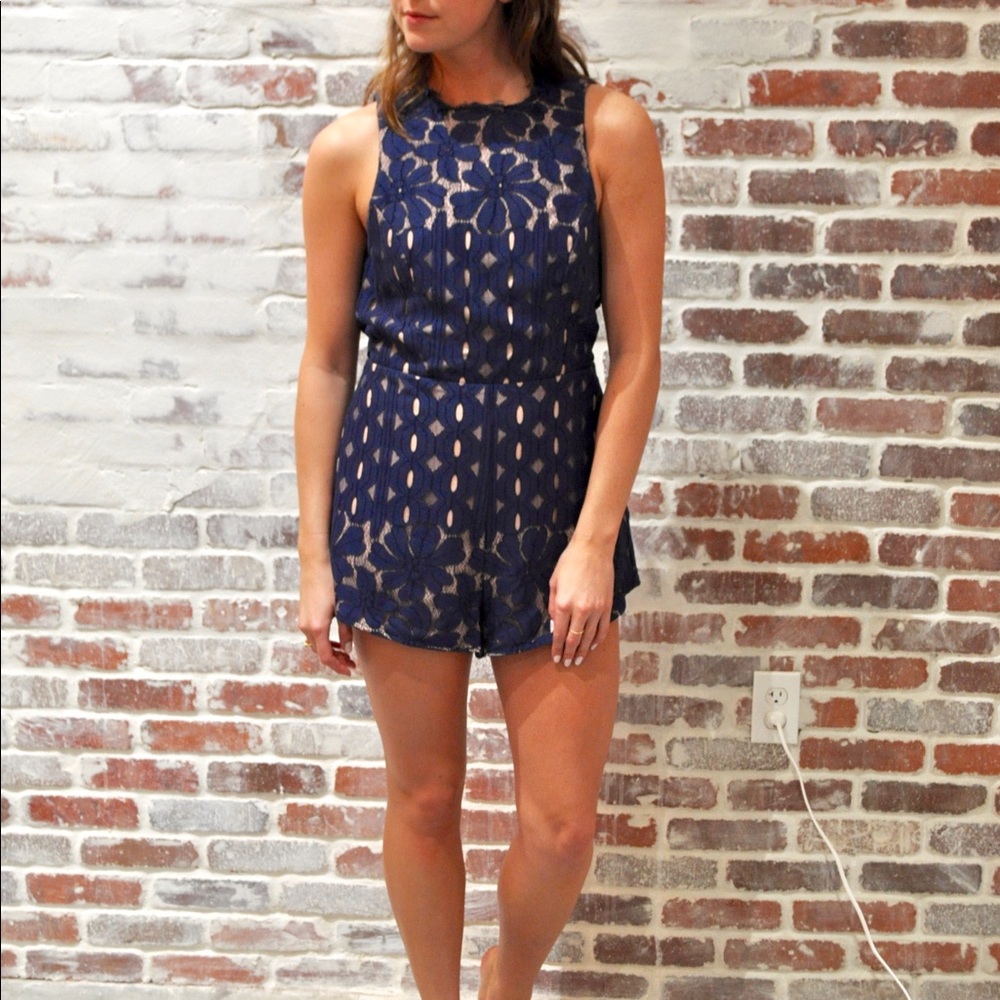 STYLESTALKER Lace Romper